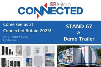 Visit us as Connected Britain 2023