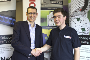 Matthew Richards Completes his Apprenticeship with HellermannTyton