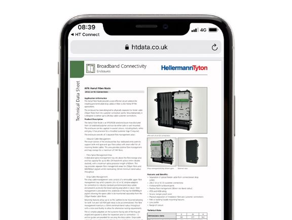 HT Connect Datasheets