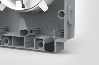 6 Entry/Exit base ports (max. 8mm)