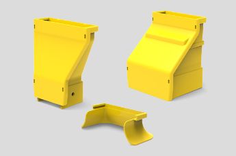 Adaptor outlets and trumpet