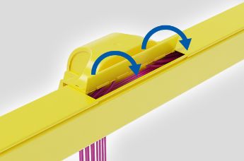 Two piece hinged access