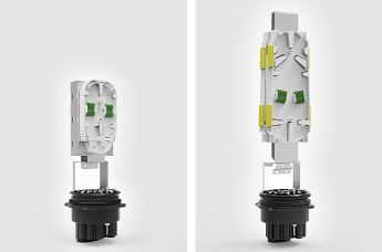 The FRBU is an IP68/IK09 rated sealed dome closure with several lengths and port-type/configuration options.