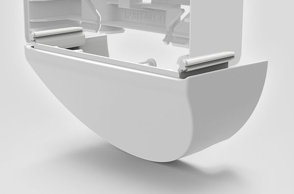 Cable cover – protects incoming/outgoing cable and adaptors