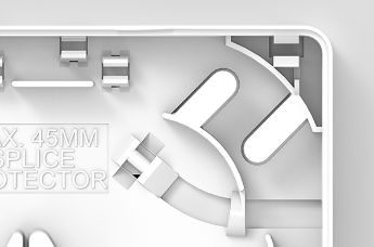 30mm minimum bend radius