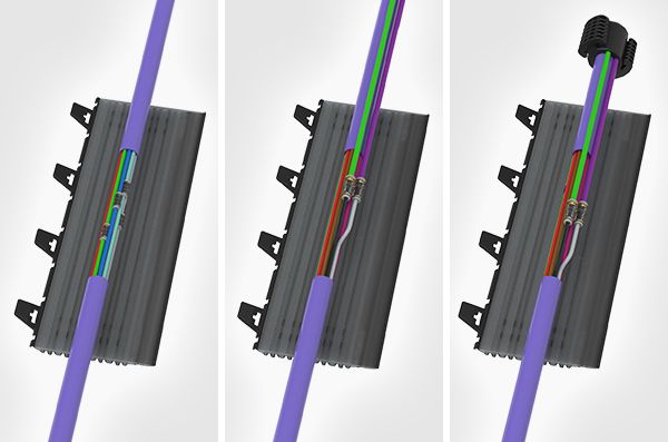 Multiple Connection Types: Straight Joint, Branch Window Cut and Drop off