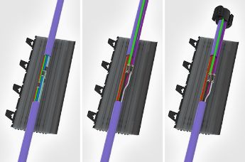 Multiple Connection Types: Straight Joint, Branch Window Cut and Drop off