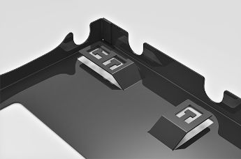 Rear fibre management