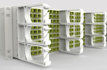 Front patchcord management rings