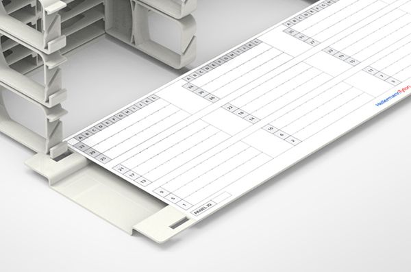 Identification label matrix