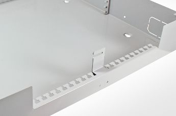 Front and rear cable management